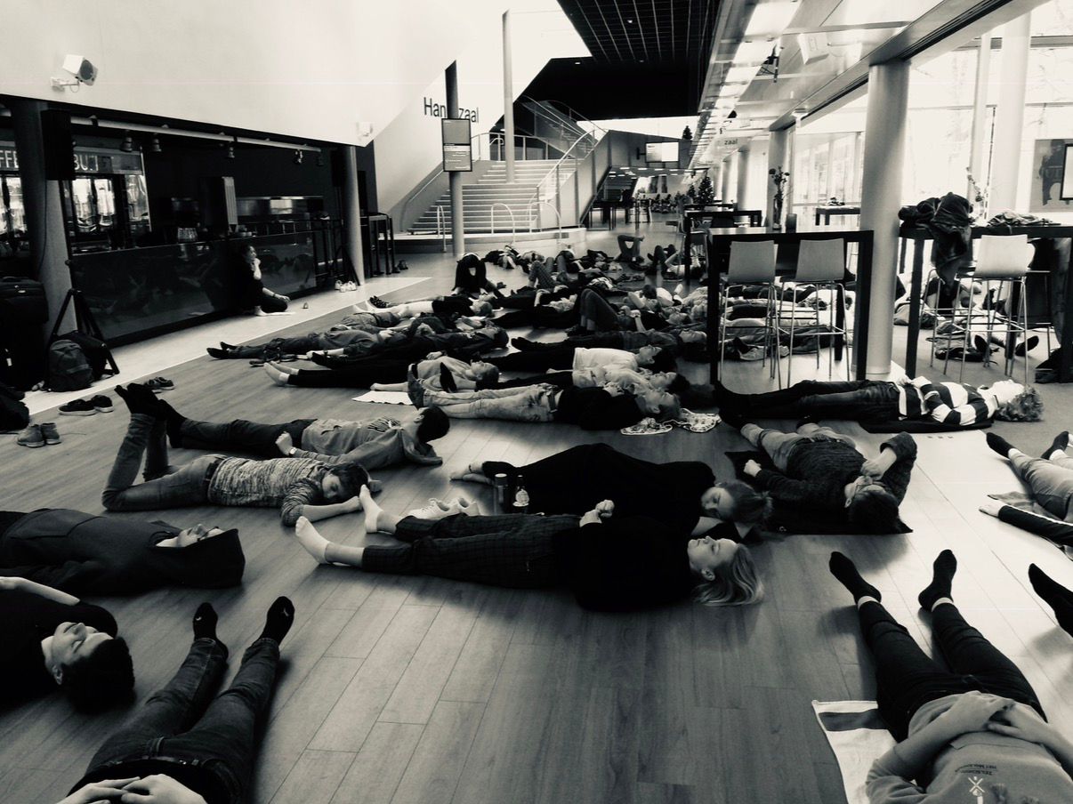Workshop relaxation exercise